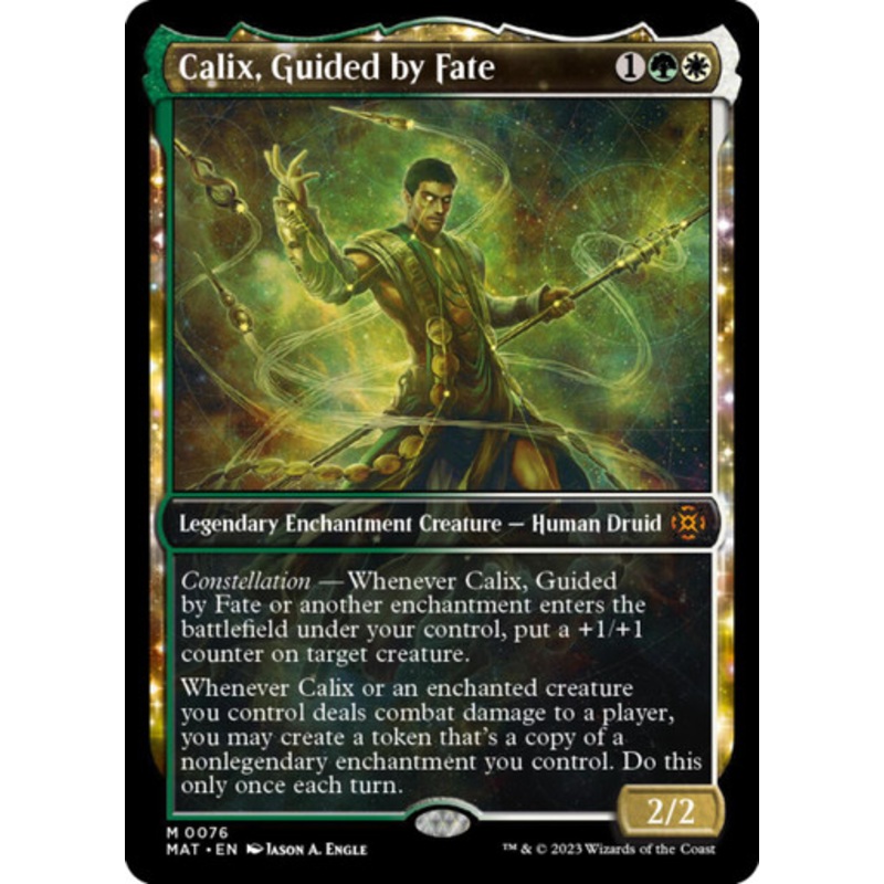 Calix, Guided by Fate (Showcase Frame) | March of the Machine: The Aftermath