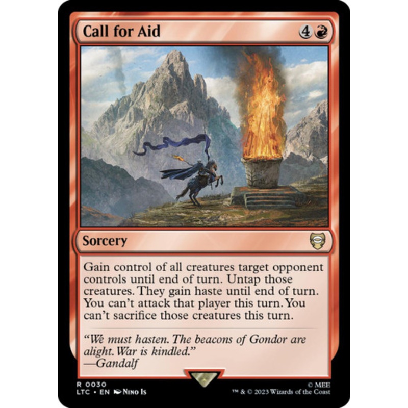 Call for Aid | The Lord of the Rings Commander