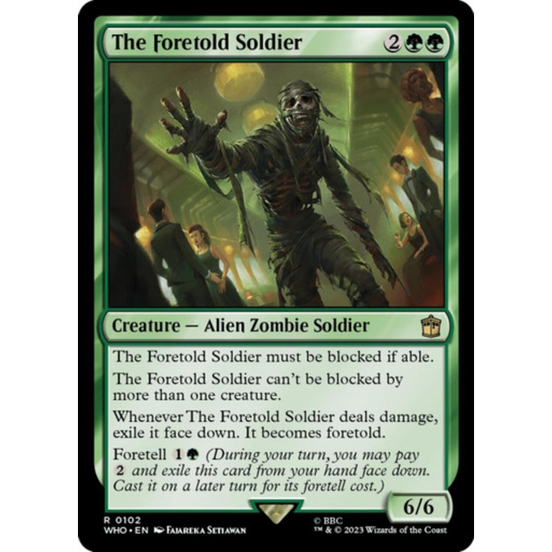 The Foretold Soldier (foil) | Universes Beyond: Doctor Who