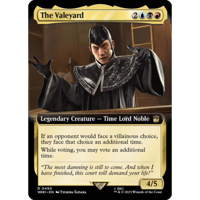 The Valeyard (Extended Art) | Universes Beyond: Doctor Who
