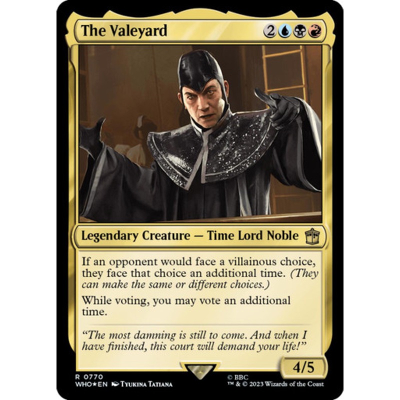 The Valeyard (Surge foil) | Universes Beyond: Doctor Who