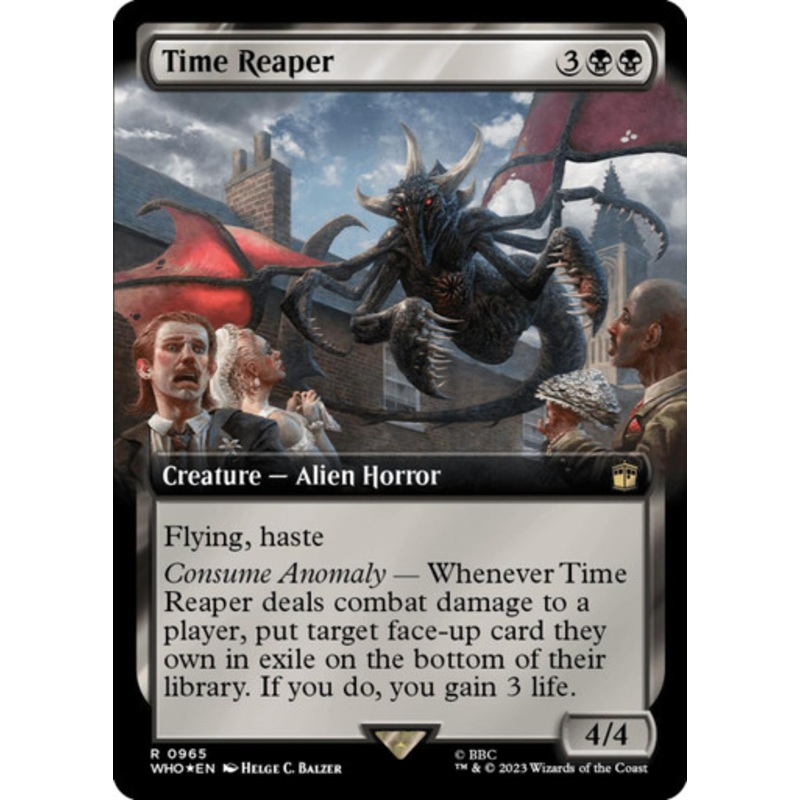 Time Reaper (Extended Art) (Surge foil) | Universes Beyond: Doctor Who
