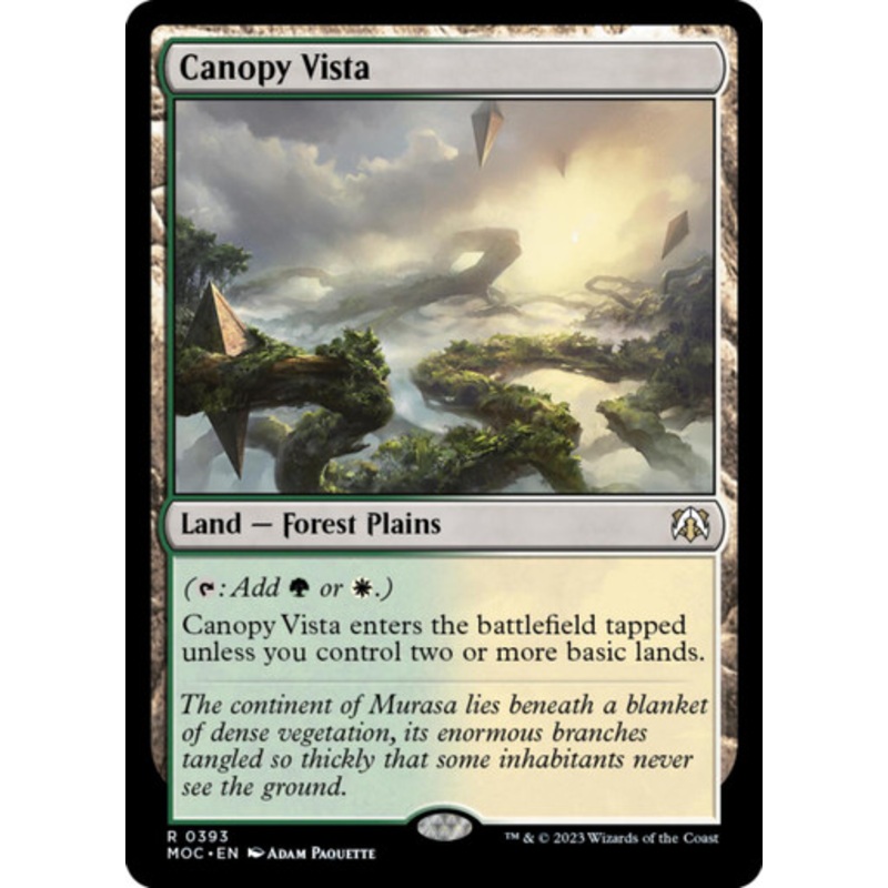 Canopy Vista | March of the Machine Commander