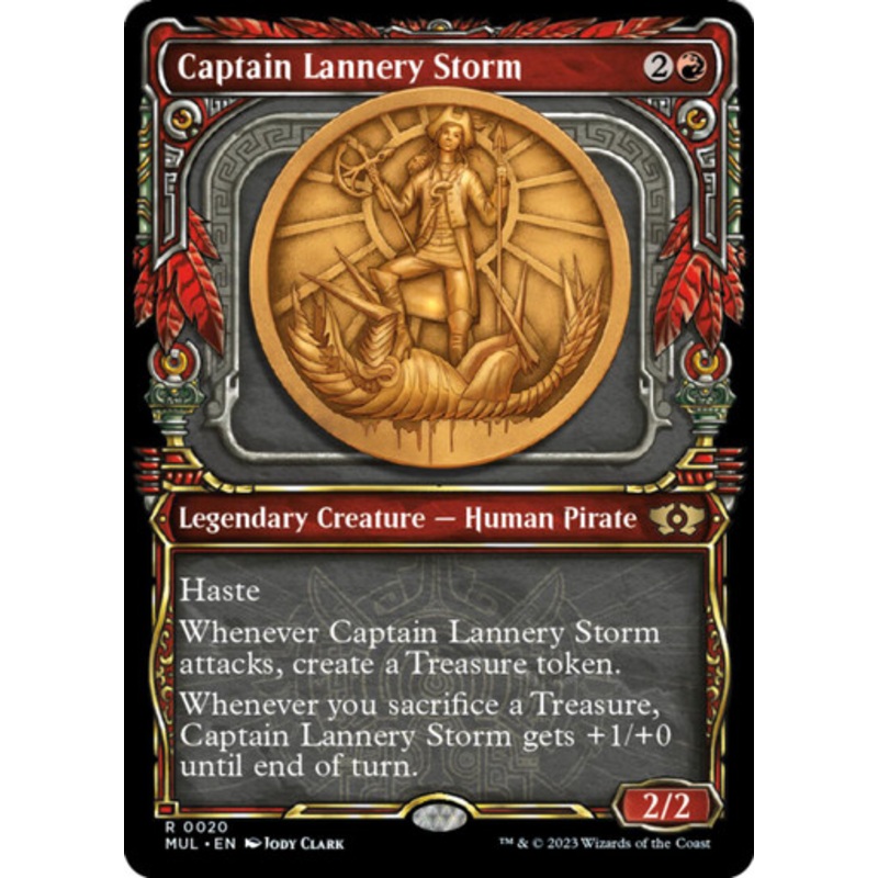 Captain Lannery Storm (Showcase Frame) | Multiverse Legends