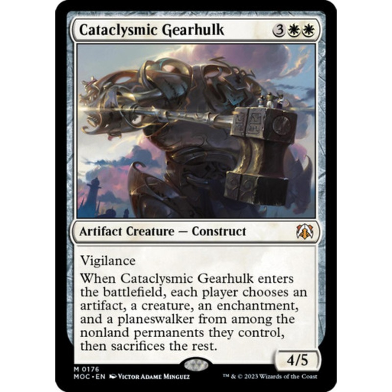 Cataclysmic Gearhulk | March of the Machine Commander