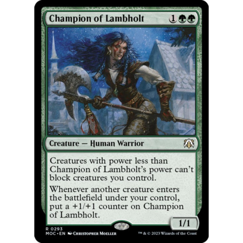Champion of Lambholt | March of the Machine Commander