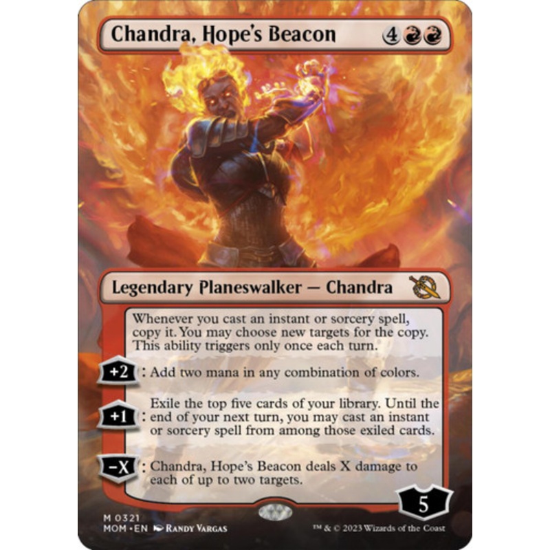 Chandra, Hope’s Beacon (Borderless Planeswalker) | March of the Machine