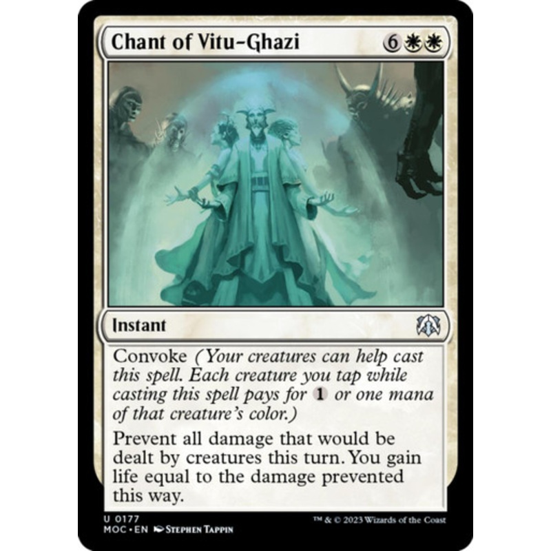 Chant of Vitu-Ghazi | March of the Machine Commander