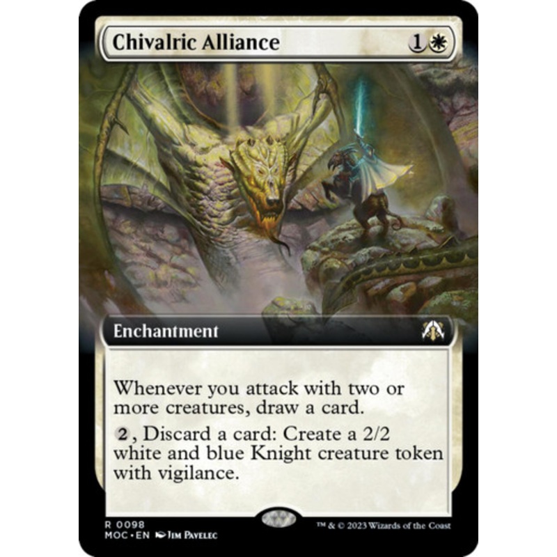 Chivalric Alliance (Extended Art) | March of the Machine Commander