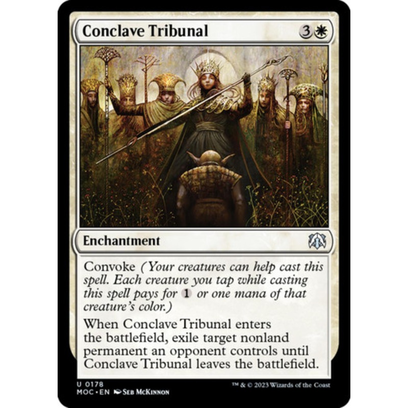 Conclave Tribunal | March of the Machine Commander