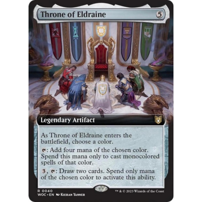 Throne of Eldraine (Extended Art) | Wilds of Eldraine Commander