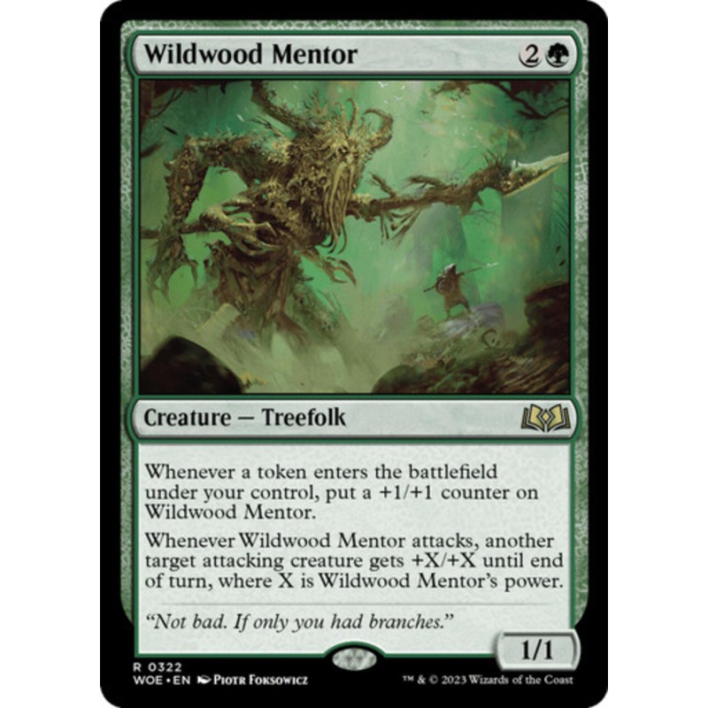 Wildwood Mentor | Wilds of Eldraine