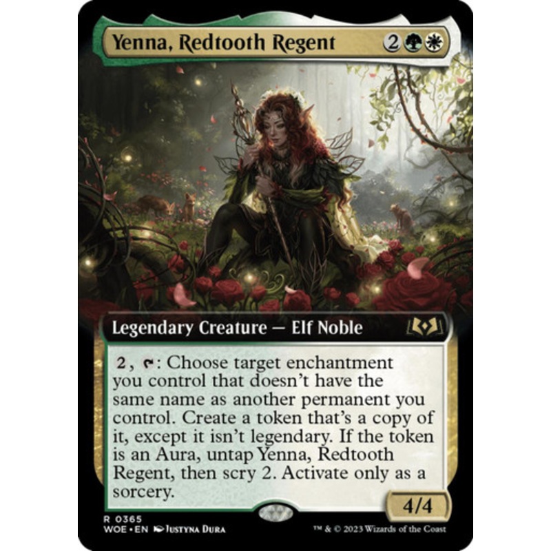 Yenna, Redtooth Regent (Extended Art) | Wilds of Eldraine