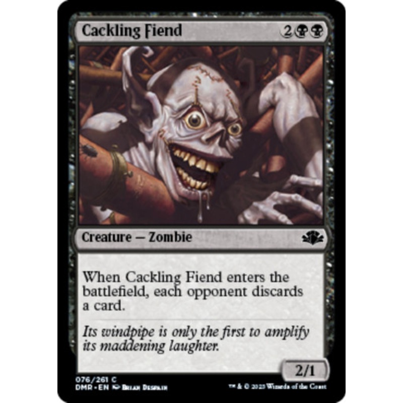Cackling Fiend (foil) | Dominaria Remastered