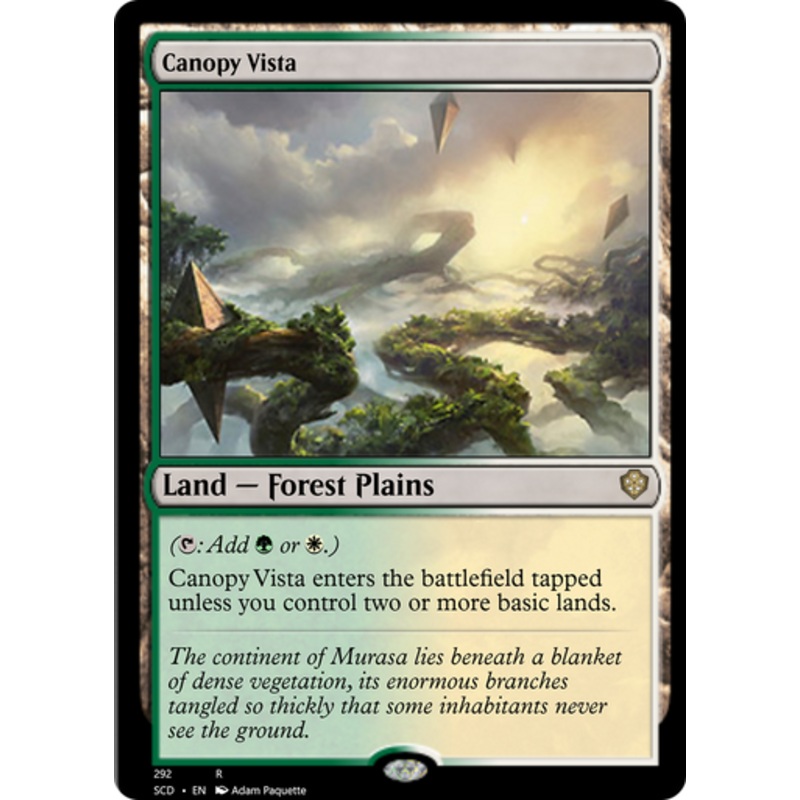 Canopy Vista | Starter Commander Decks
