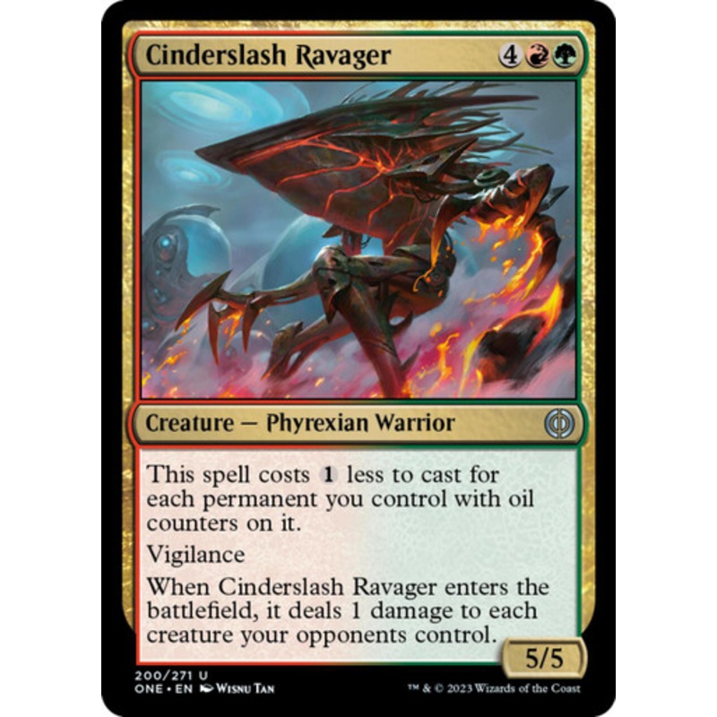Cinderslash Ravager | Phyrexia: All Will Be One
