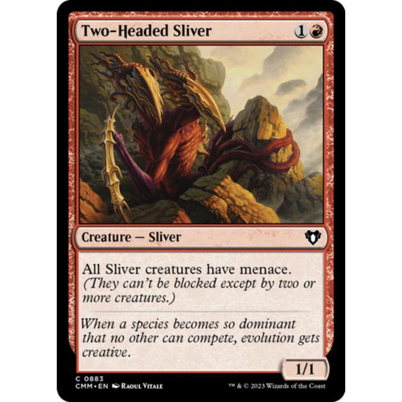 Two-Headed Sliver | Commander Masters