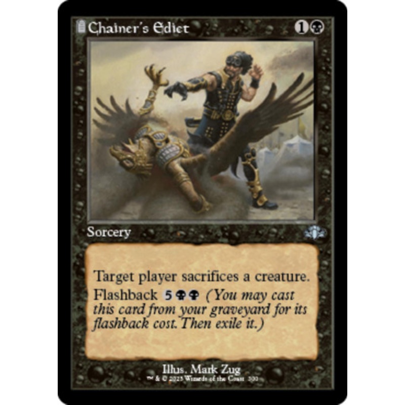 Chainer’s Edict (Retro Frame) | Dominaria Remastered