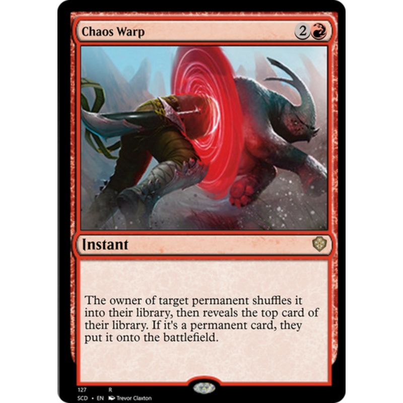 Chaos Warp | Starter Commander Decks