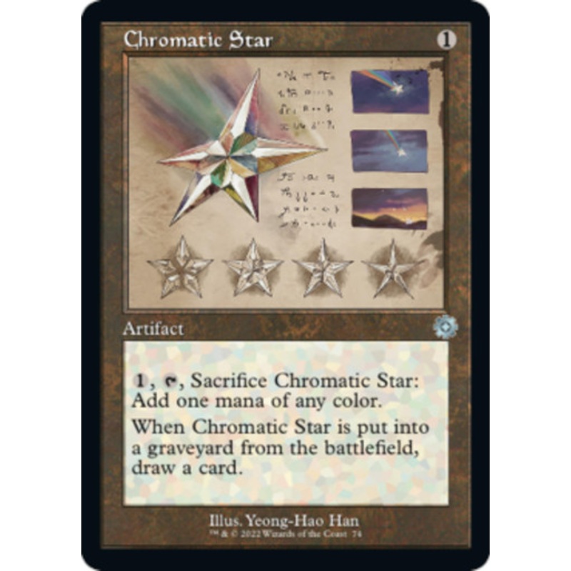 Chromatic Star (Schematic Art) | The Brothers’ War Retro Artifacts