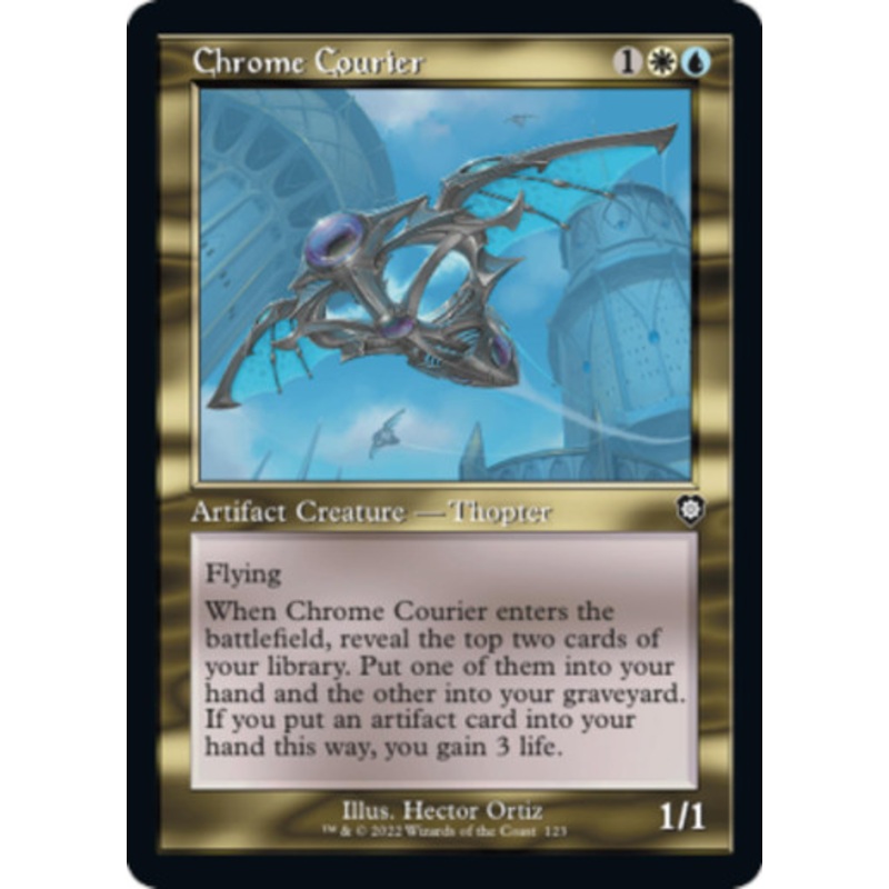 Chrome Courier (Retro Frame) | The Brothers’ War Commander