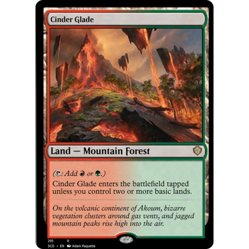 Cinder Glade | Starter Commander Decks