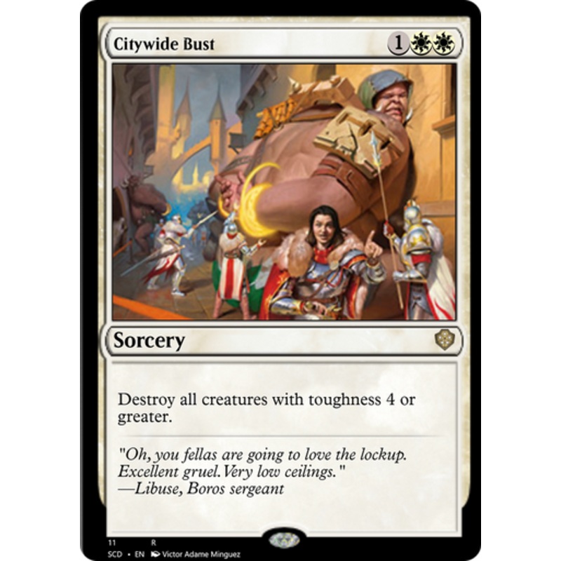 Citywide Bust | Starter Commander Decks