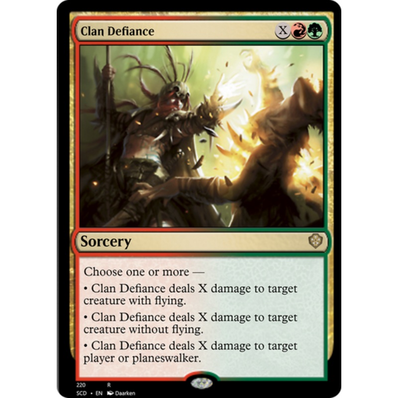 Clan Defiance | Starter Commander Decks
