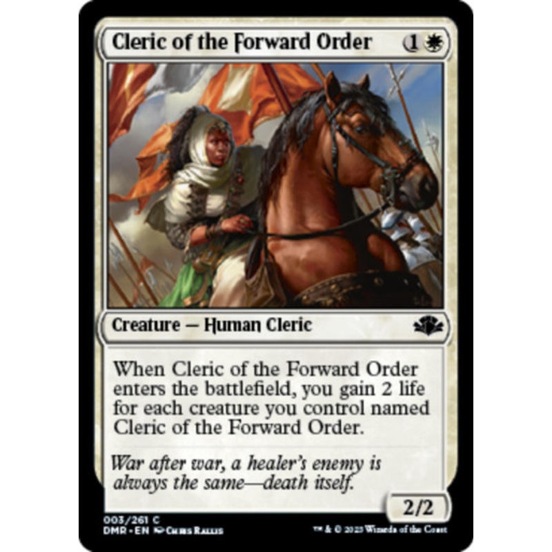 Cleric of the Forward Order | Dominaria Remastered
