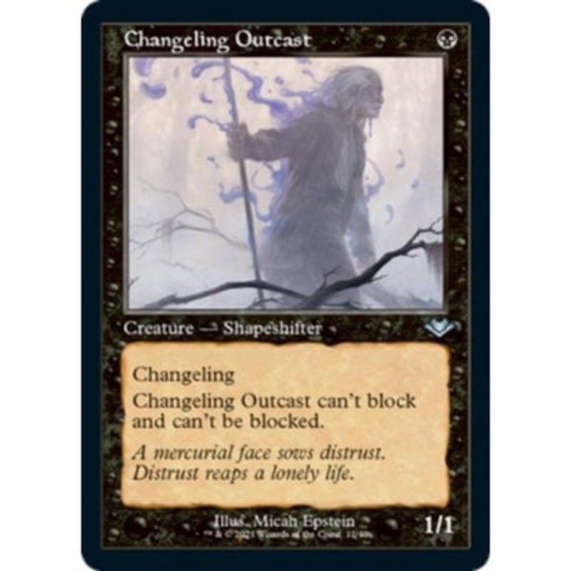Changeling Outcast (Retro Frame) (foil)