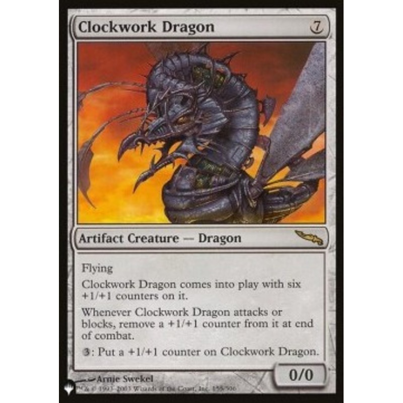 Clockwork Dragon (The List Reprint)