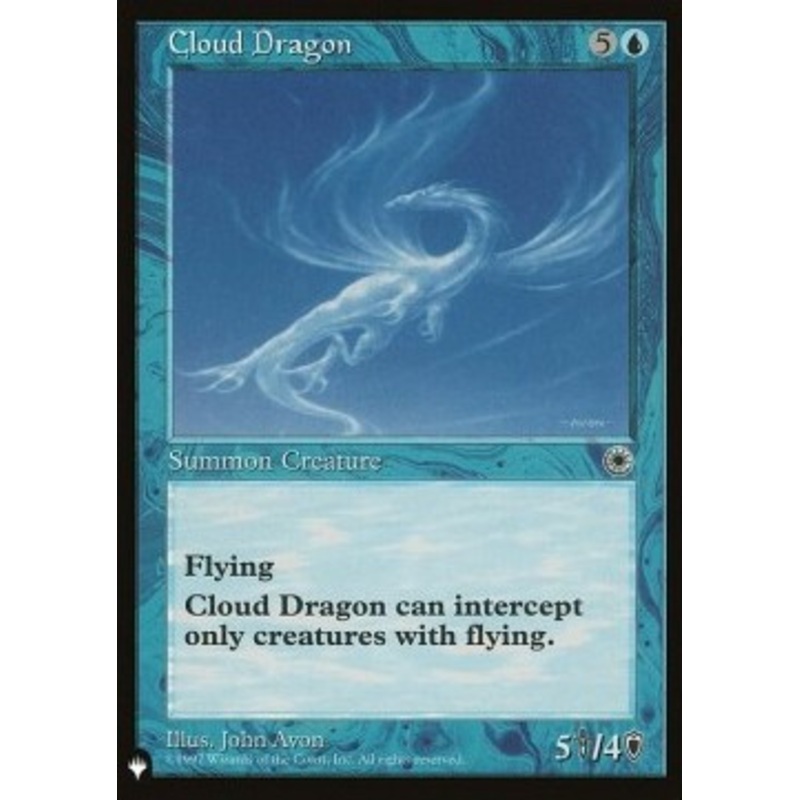 Cloud Dragon (The List Reprint) | Portal