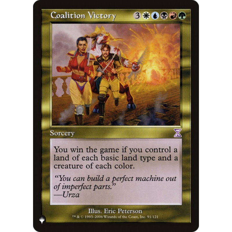 Coalition Victory (The List Reprint) | Time Spiral