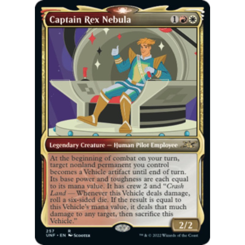 Captain Rex Nebula (Showcase Art foil) | Unfinity