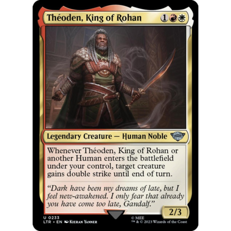 Theoden, King of Rohan | The Lord of the Rings: Tales of Middle-earth
