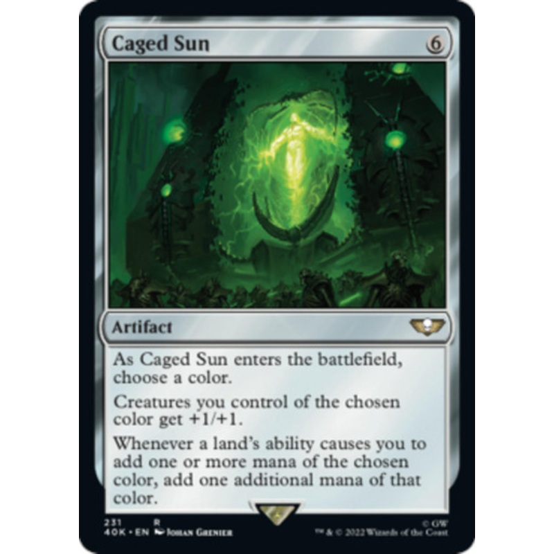 Caged Sun (Surge Foil) | Universes Beyond: Warhammer 40000
