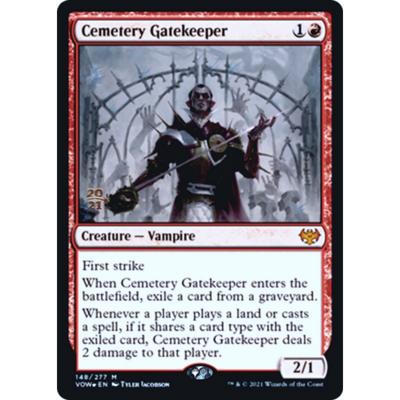 Cemetery Gatekeeper (Prerelease foil) | Innistrad: Crimson Vow