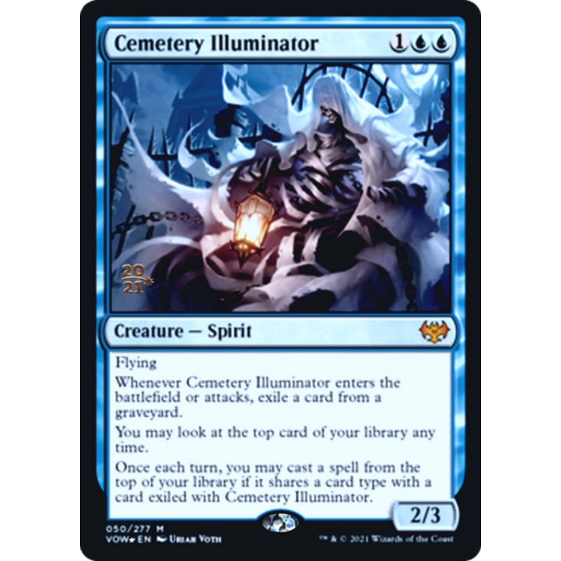 Cemetery Illuminator (Prerelease foil) | Innistrad: Crimson Vow