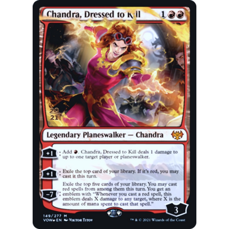Chandra, Dressed to Kill (Prerelease foil) | Innistrad: Crimson Vow