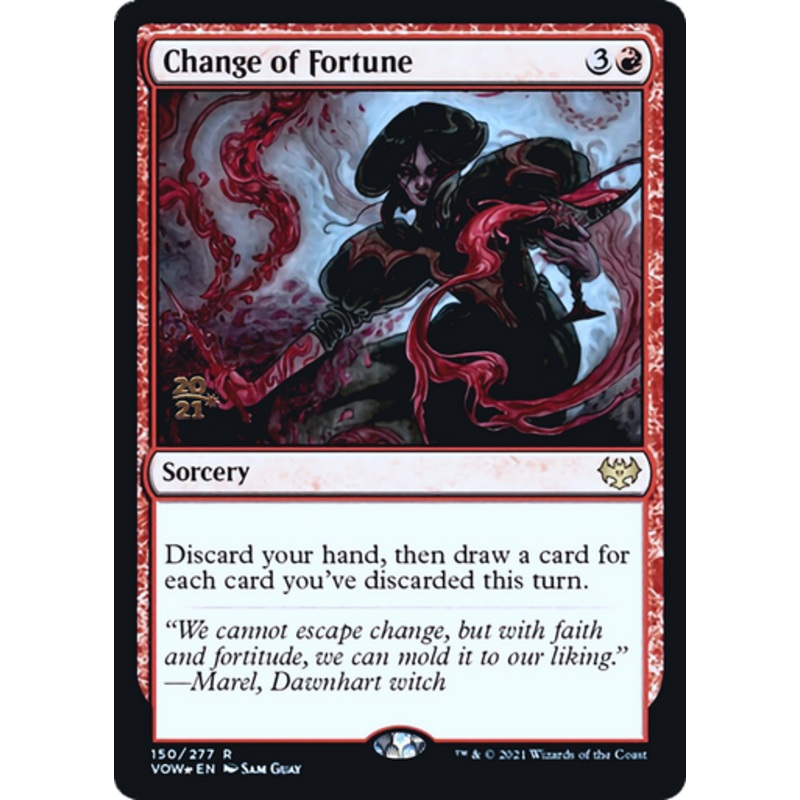 Change of Fortune (Prerelease foil) | Innistrad: Crimson Vow