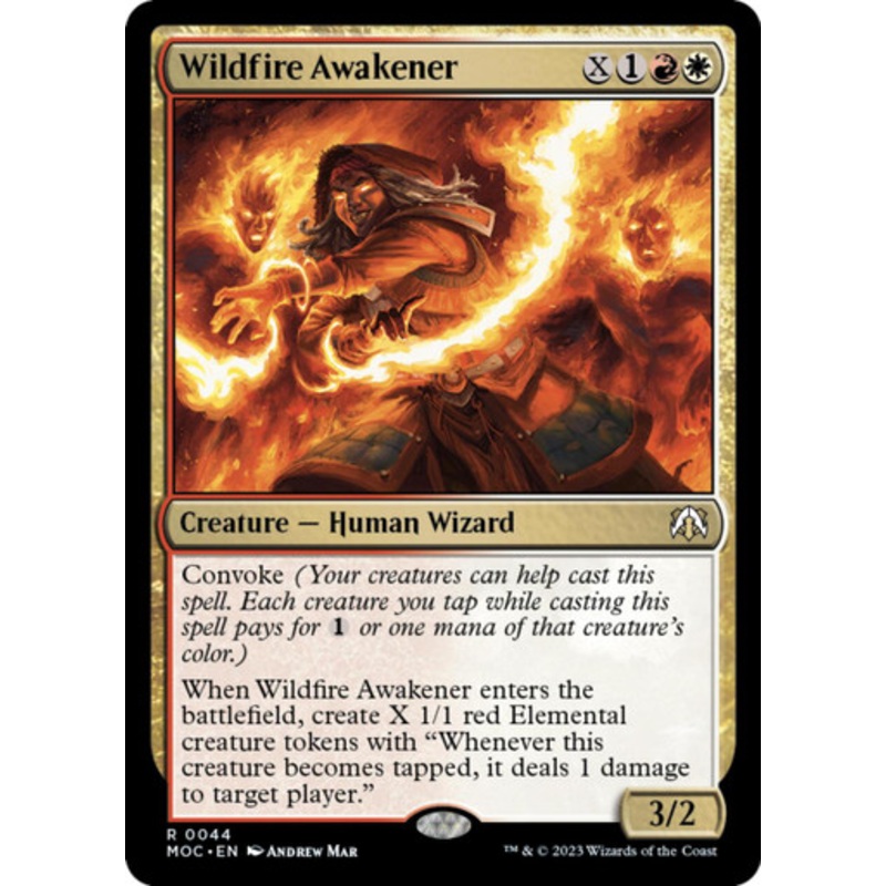 Wildfire Awakener | March of the Machine Commander