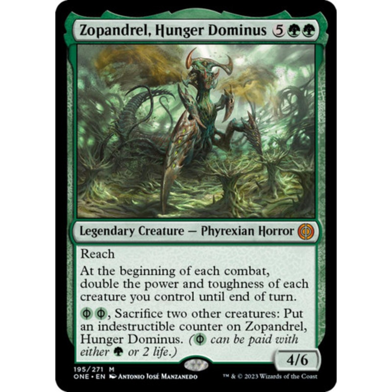 Zopandrel, Hunger Dominus