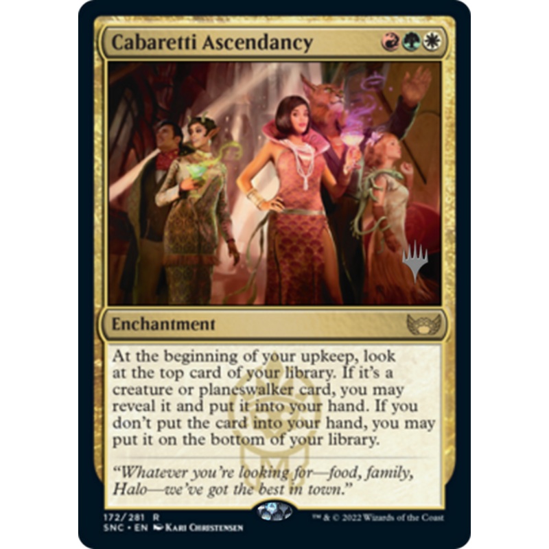 Cabaretti Ascendancy (Promo Pack non-foil) | Streets of New Capenna