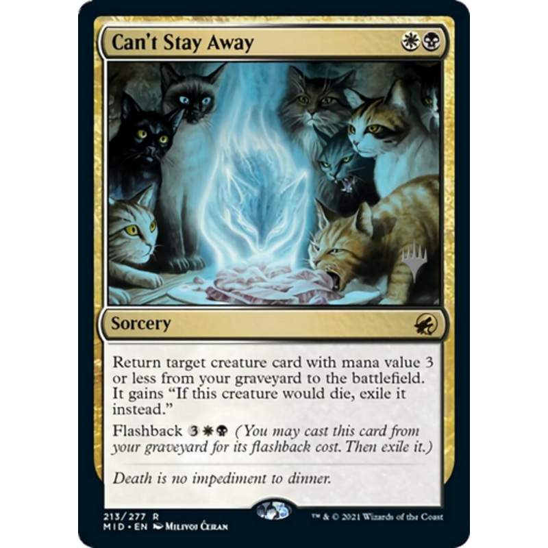 Can’t Stay Away (Promo Pack non-foil) | Innistrad: Midnight Hunt