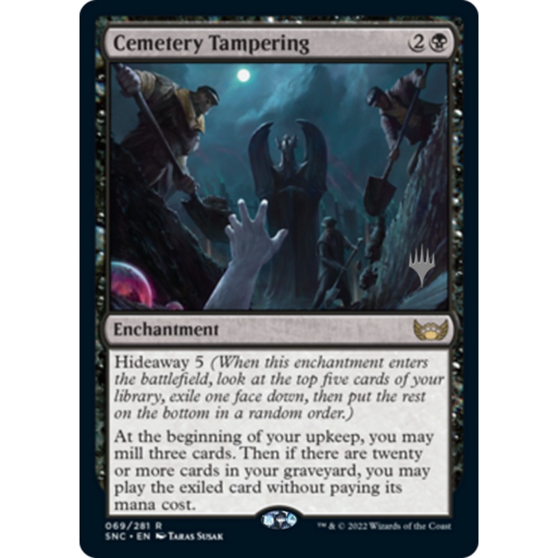 Cemetery Tampering (Promo Pack non-foil) | Streets of New Capenna