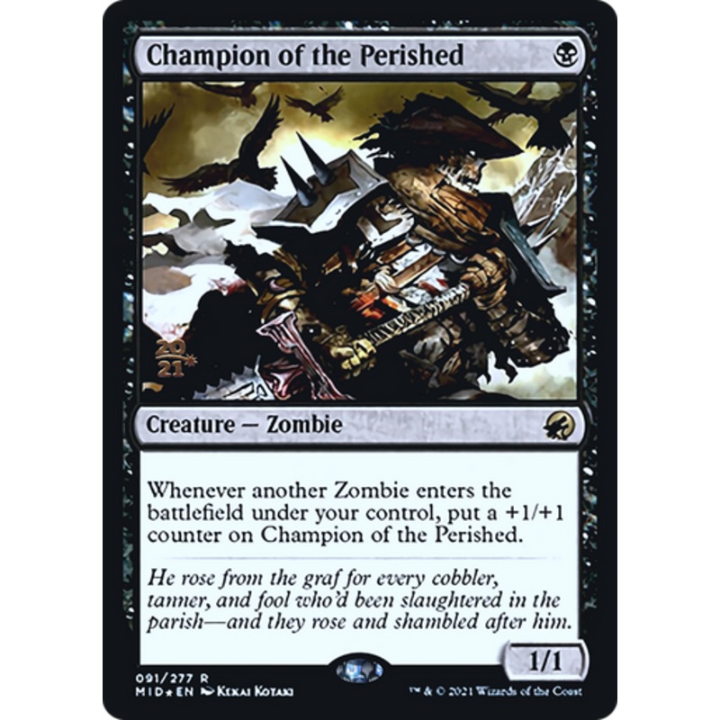 Champion of the Perished (Prerelease foil) | Innistrad: Midnight Hunt