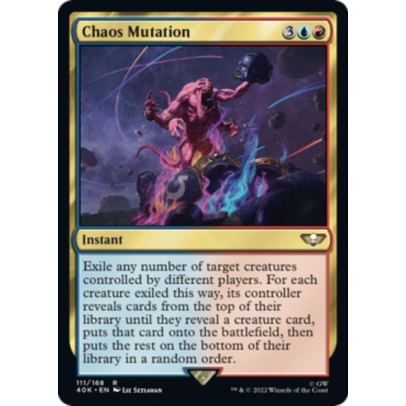 Chaos Mutation (Surge Foil) | Universes Beyond: Warhammer 40000