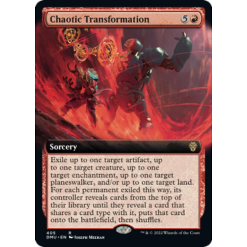 Chaotic Transformation (Extended Art foil)