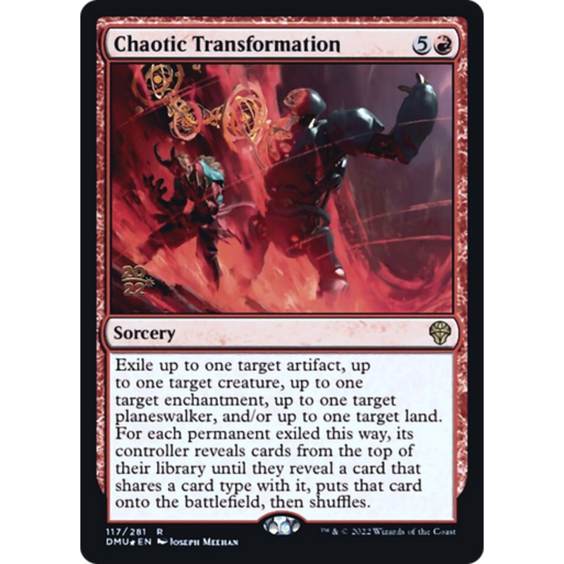 Chaotic Transformation (Prerelease foil) | Dominaria United