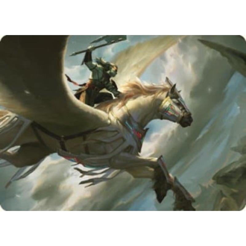 Cleaving Skyrider (#5) Art Card | Dominaria United